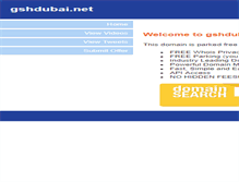 Tablet Screenshot of gshdubai.net
